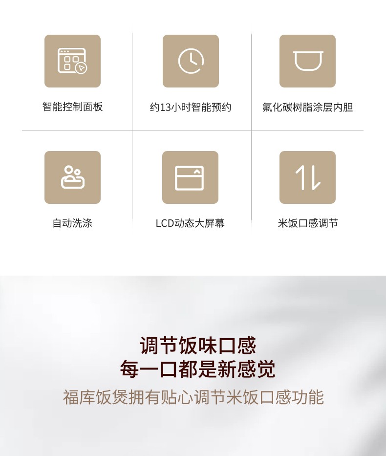 CUCKOO/福库CR-0658FR多功能智能迷你宝宝料理快速煮饭电饭煲3L详情图2