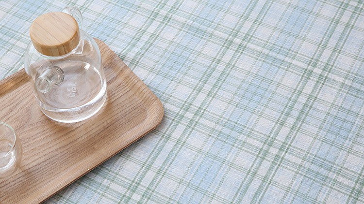 桌布布艺餐桌布简约田园格子茶几布长方形台布正方形餐厅客厅桌垫详情图13