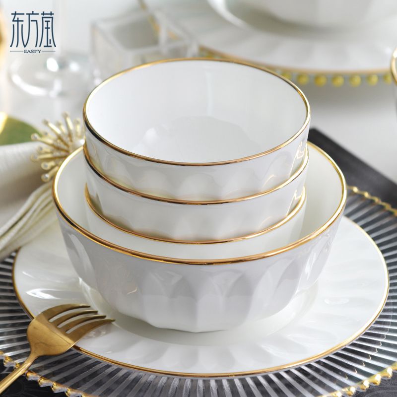 陶瓷碗/碗盘碟套装/骨瓷碗产品图