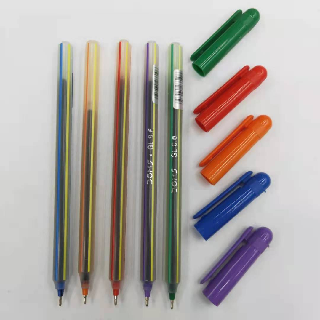 圆珠笔/办公用品/中油笔白底实物图
