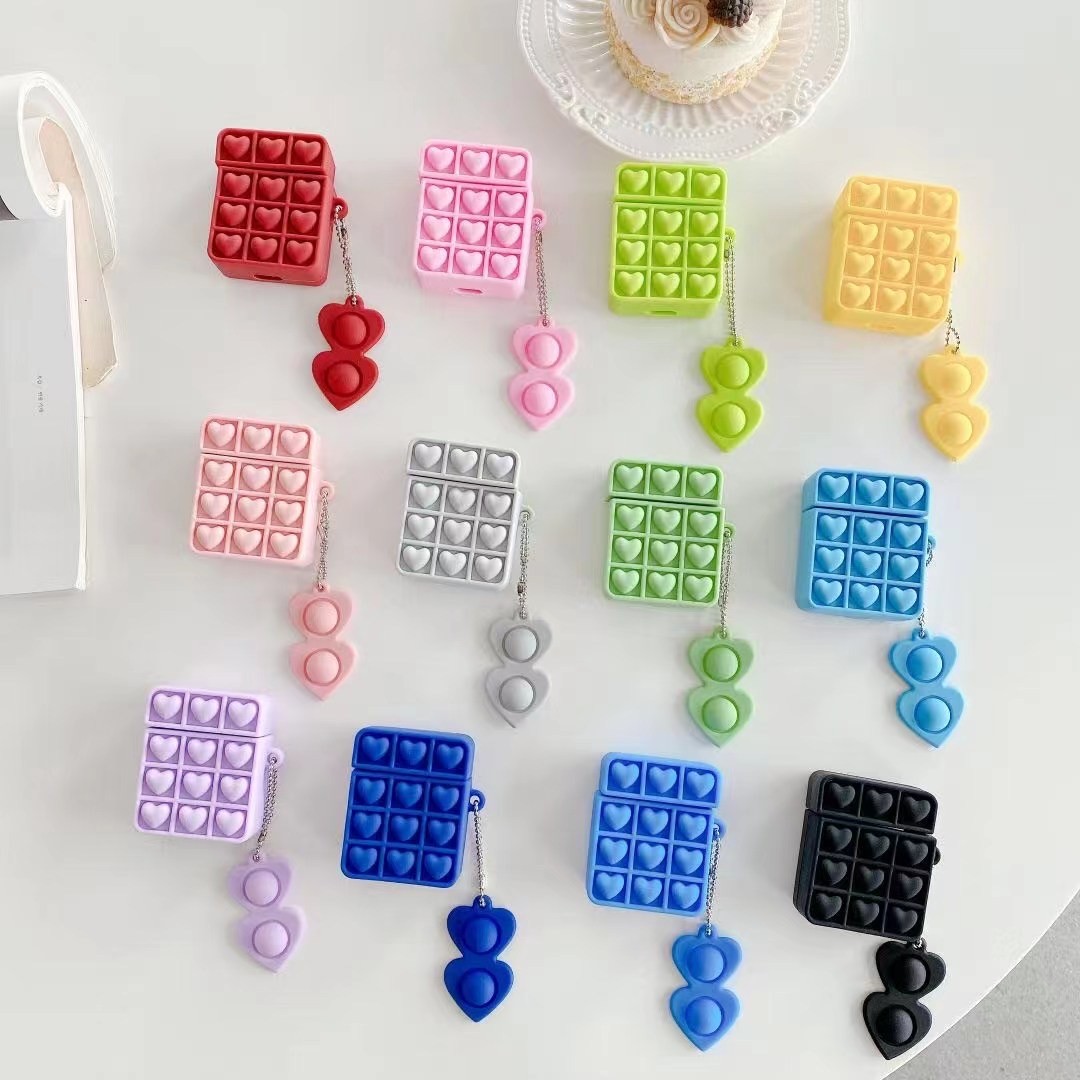 减压泡泡蓝牙耳机硅胶保护套 AirPods二代三代耳机套 灭鼠先锋详情图2