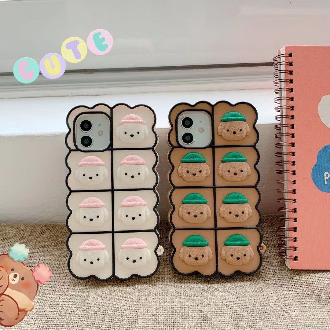 减压泡泡手机壳韩版爆款硅胶保护套 iPhone系列 手机壳 灭鼠先锋