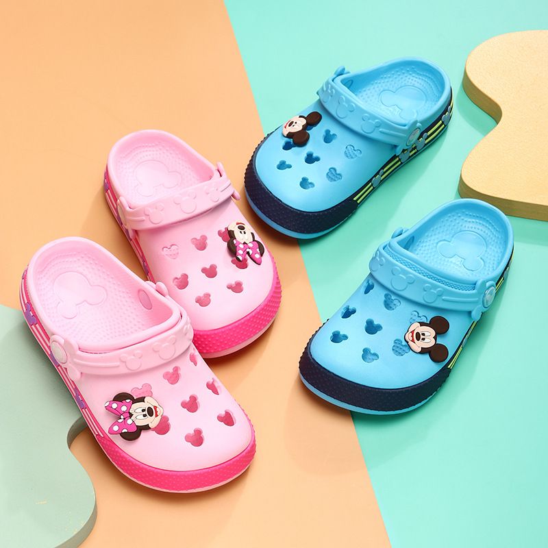 Thick-soled clogs, anti-slip half-toe, summer beach ins trendy women's slippers 85