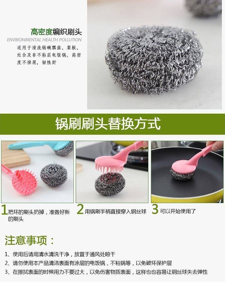 Sponge Pan Brush Set 4-Piece Application Scenario