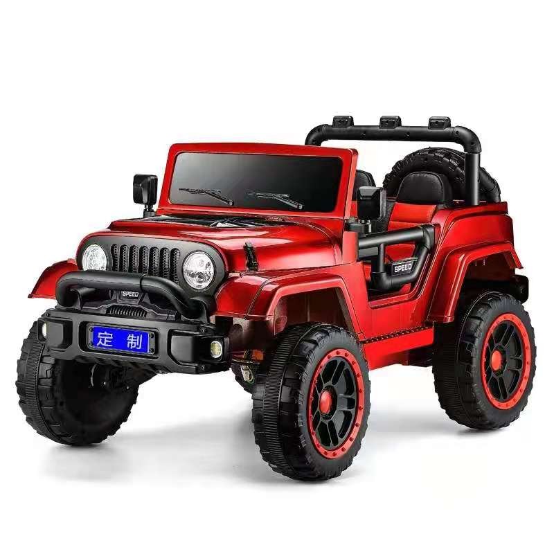 儿童电动汽车四驱越野车可充电四轮带遥控小孩电瓶车可坐双人童车详情图4