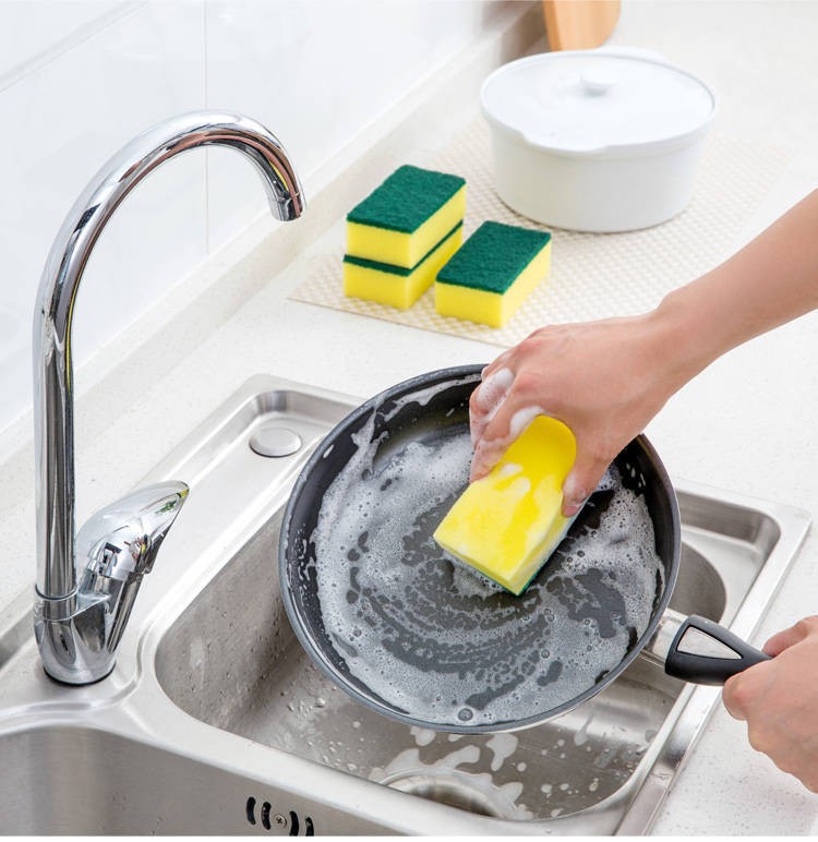 Sponge Pan Brush Set 4-Piece undefined