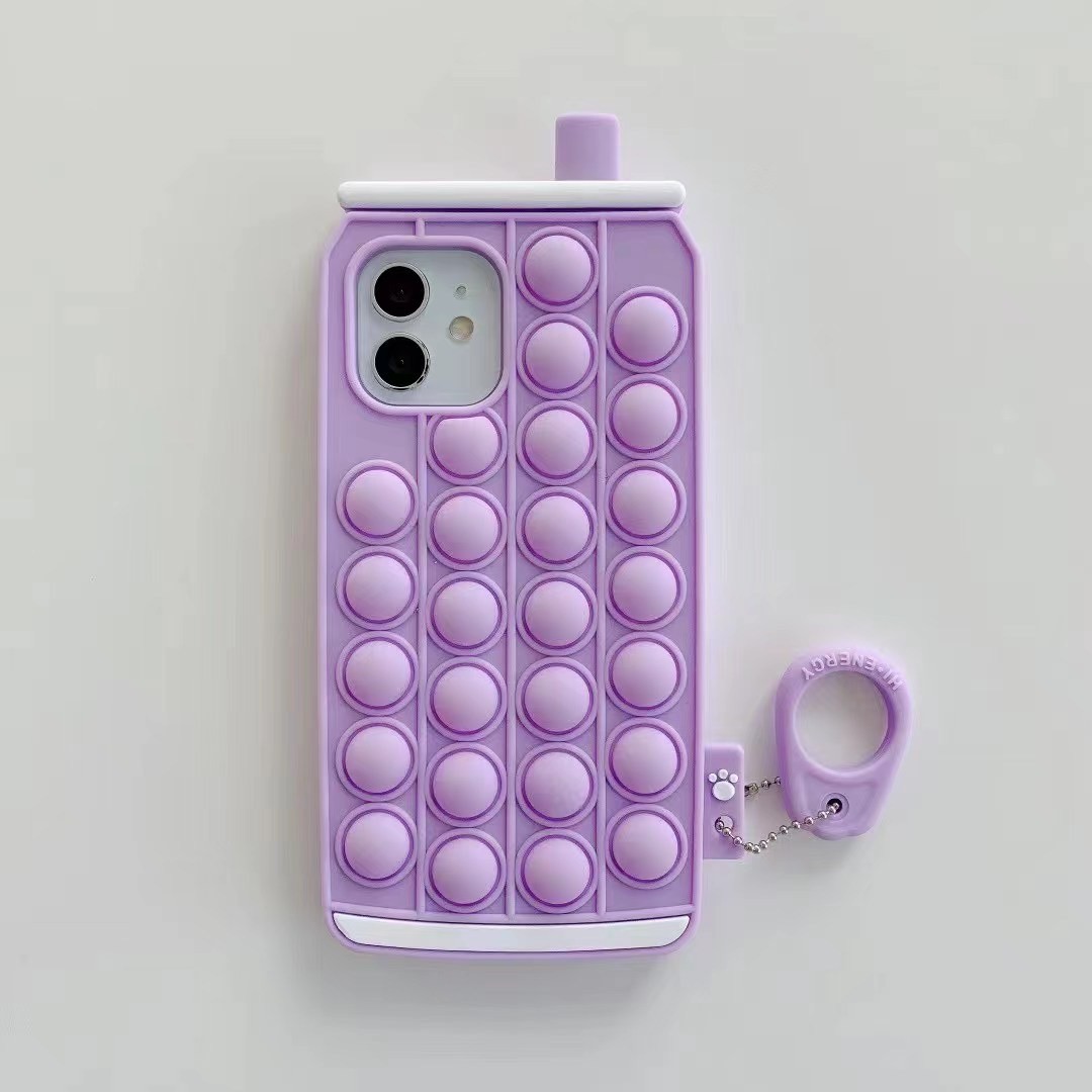 减压泡泡手机壳泡泡饮料杯硅胶保护套 iPhone系列 手机壳 灭鼠先锋详情图2