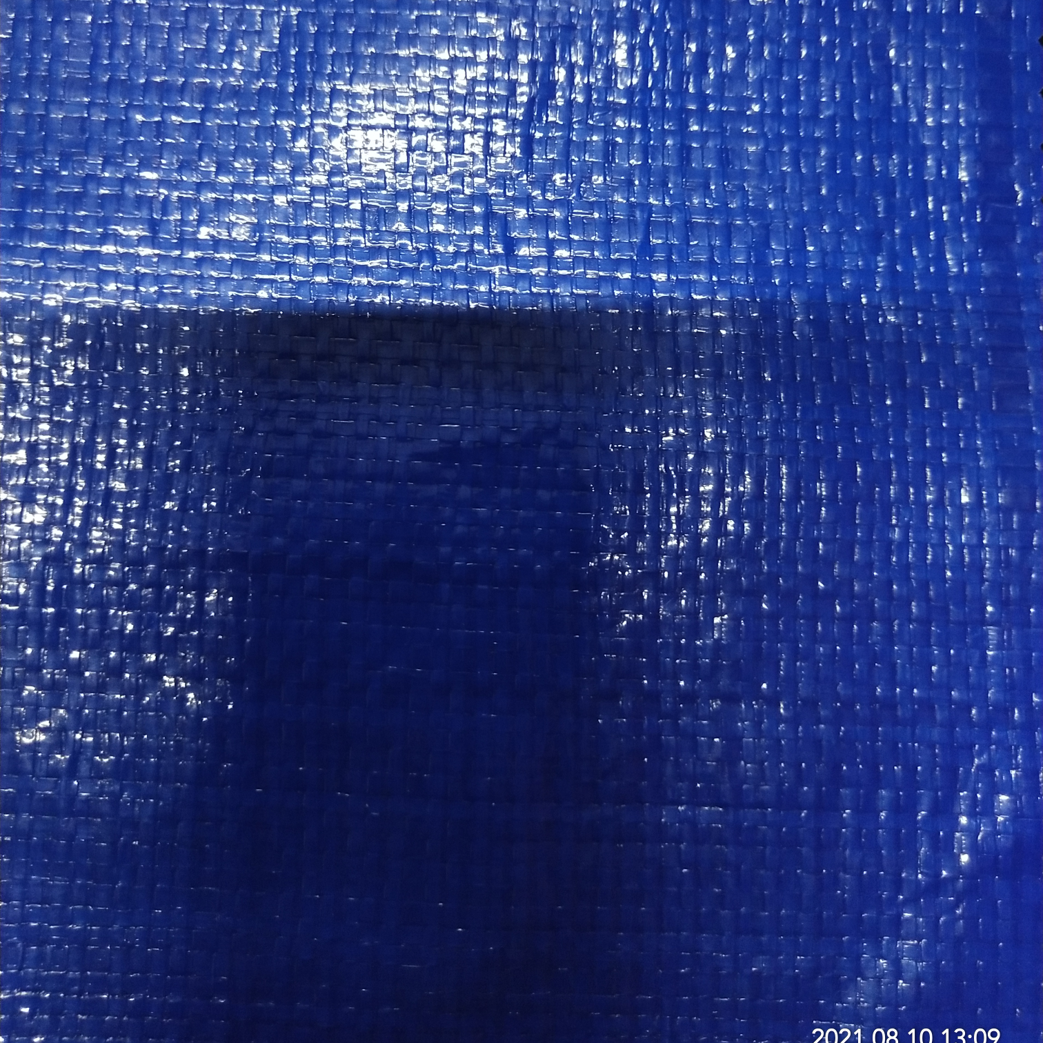 双面淋膜205克浅蓝PE防水布  塑料编织布  适用于花房篷布 汽车篷布 帐篷底布 各种手提袋  收纳箱专用面料