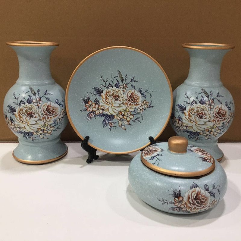 陶瓷花瓶摆件/婚庆软装酒店/工艺品礼品产品图