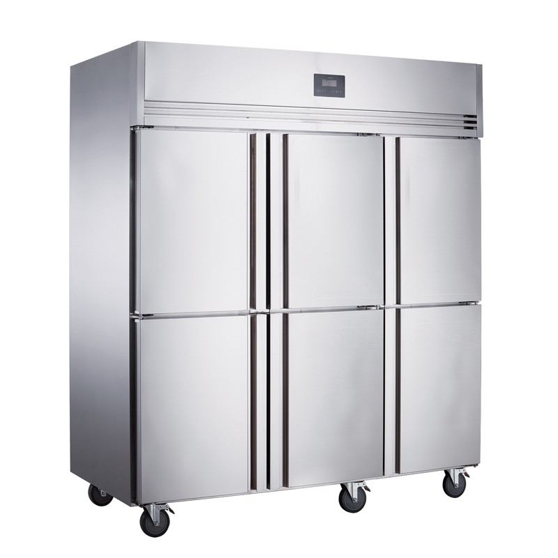 NKCD1.6L6 six-door dual-temperature kitchen freezer detail image 1