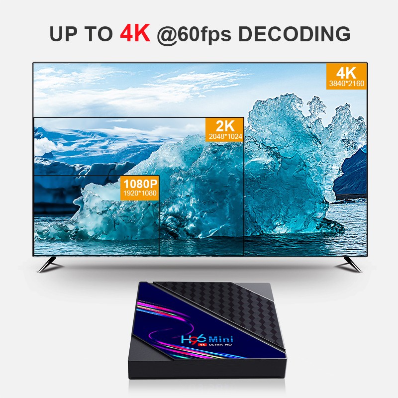 H96 mini v8 RK3228A 1GB 8GB Android 10.0 Player Foreign Trade Version detail image 5