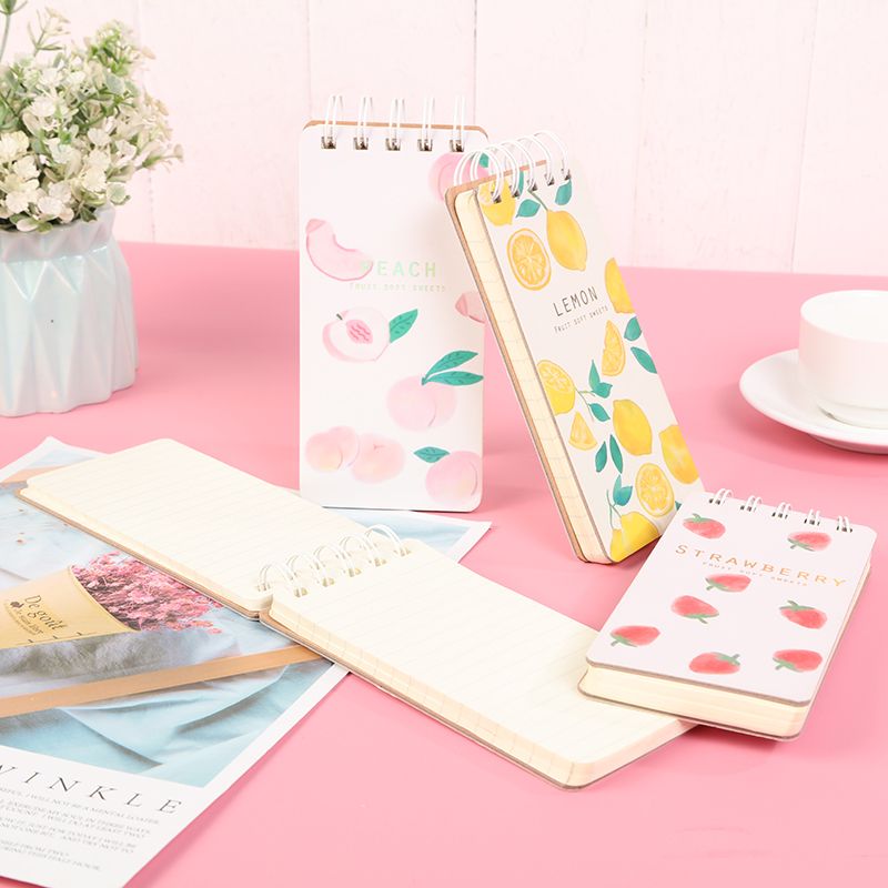 81610创意可爱卡通迷你线圈本学生学习文具记事本子活动小礼品LOGO定制细节图