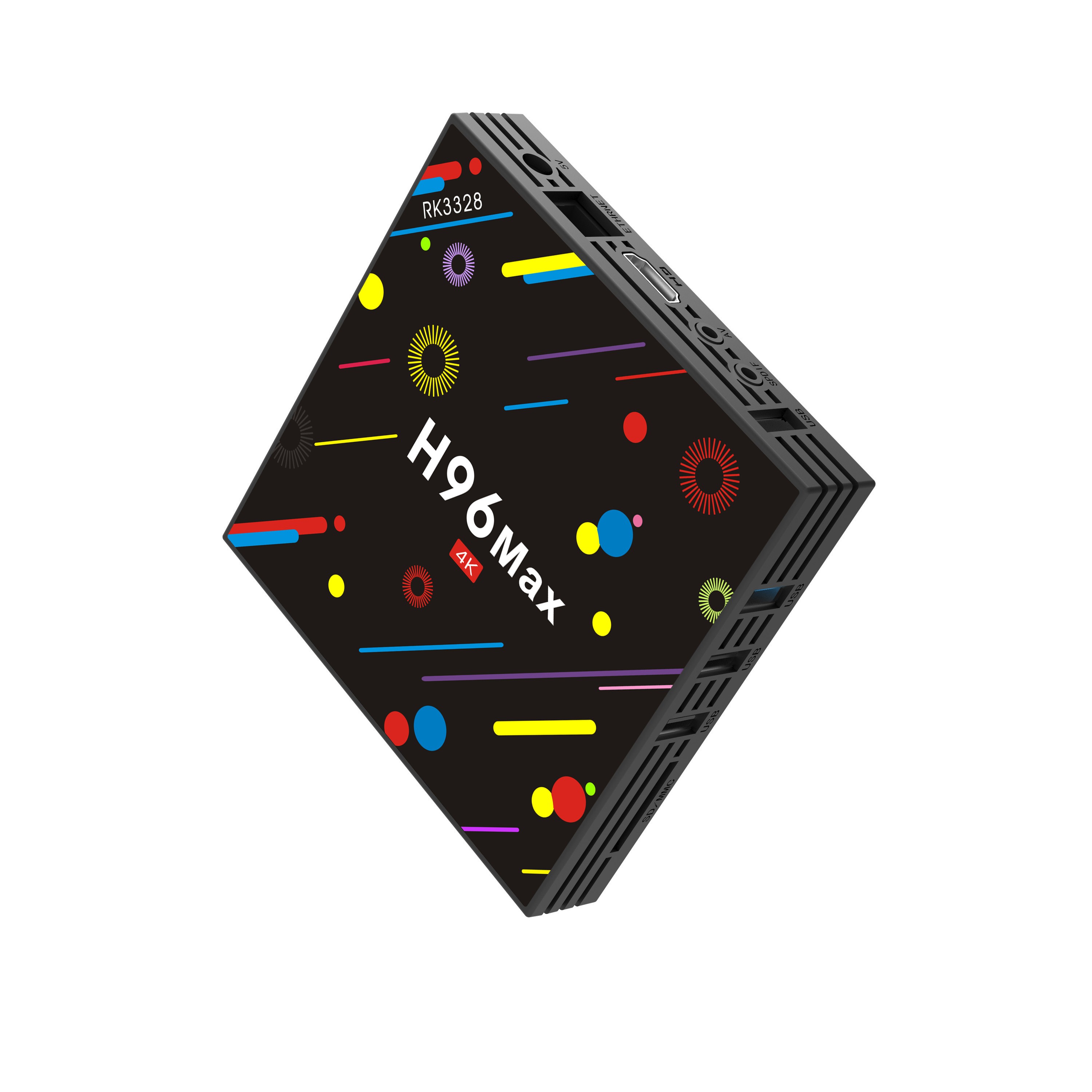 H96 Max H2 Android 9.0 tv box 4G+64G USB3.0 tv box detail image 3