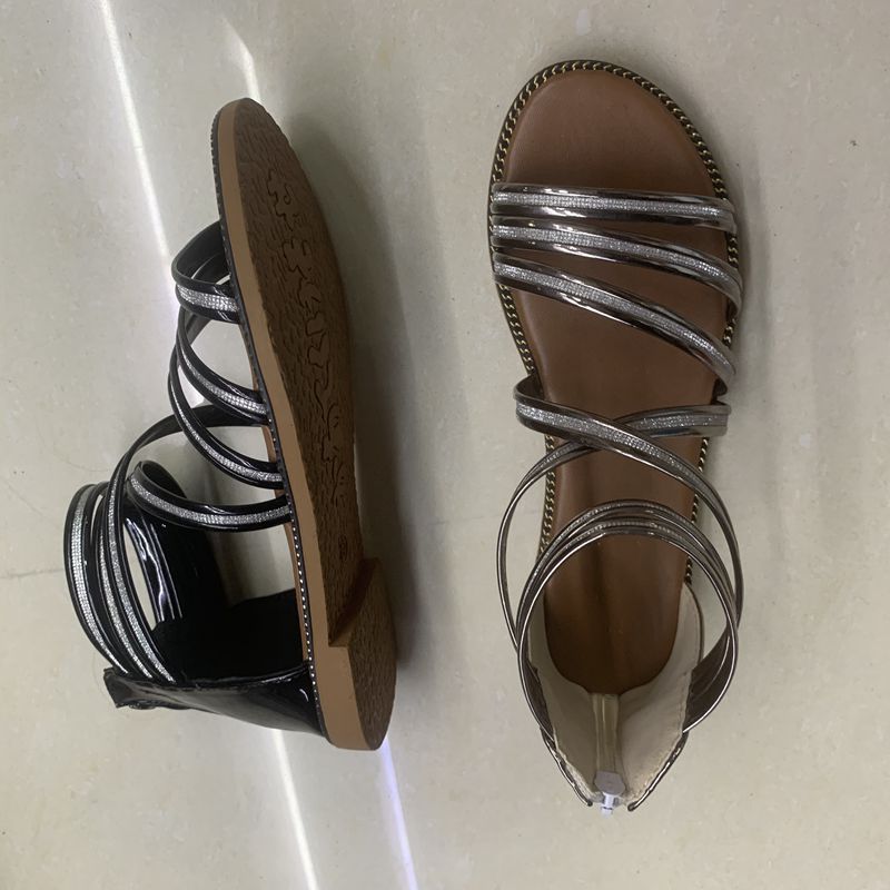 Sandals, fashionable mom shoes, low, medium and high heels, slope root, comfortable, skin-friendly and lightweight women's shoes, summer outdoor sandals. 44413-55 Contact for price change. Welcome to place orders. Bestsellers
