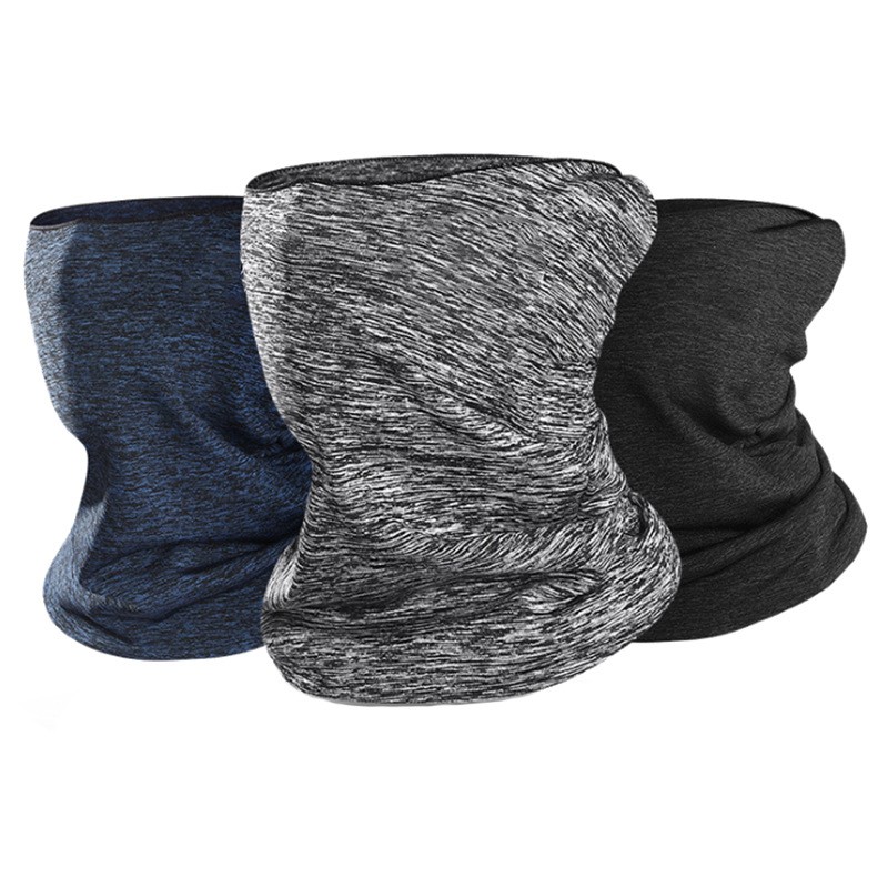 Cross-Border Amazon Autumn And Winter Warm Thin Velvet Neck Cover Long Multi-Functional Head Cover Cationic Windproof Riding Mask full figure