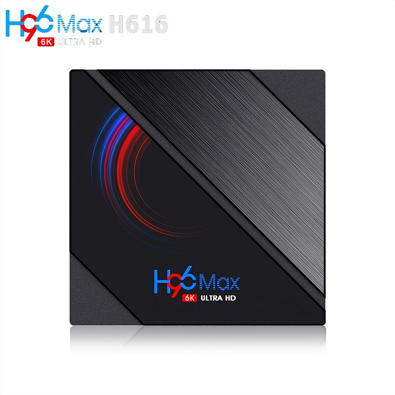 外贸 H96 Max Allwinner H616 Android 10.0 4GB+32GB TV BOX图