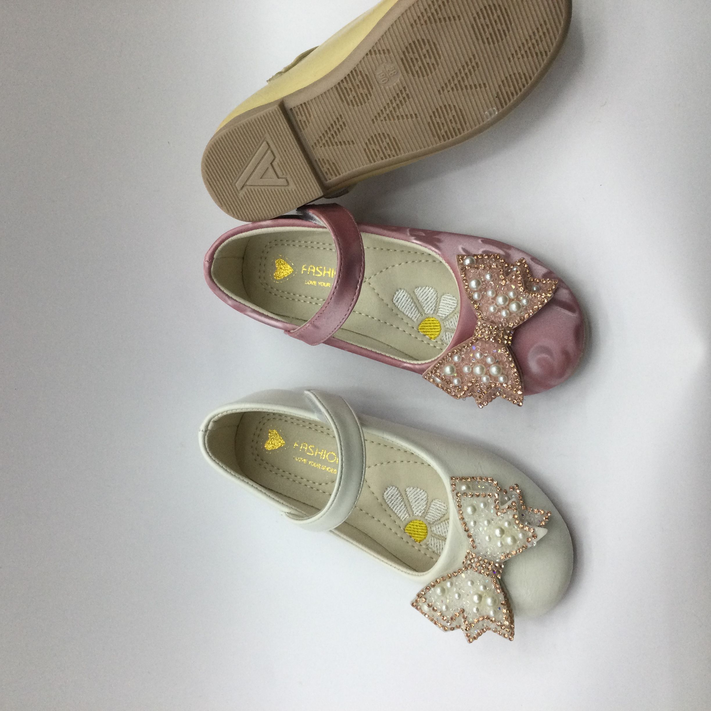 43278 (Wholesale for Foreign Trade) Spring and Autumn Girls' and Children's 26-30 size Fashionable princess Shoes Small leather Shoes Cute and Versatile Children's fashionable Versatile leather shoes wholesale for foreign trade 16Y39