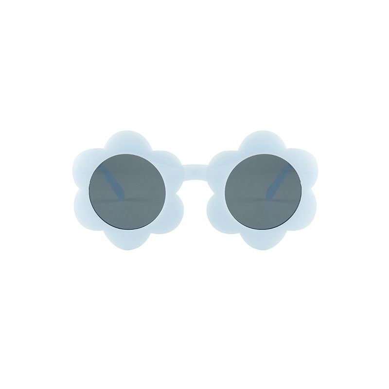 新款时尚花朵可爱儿童太阳镜潮流果冻色眼镜太阳花装饰墨镜2021详情图4