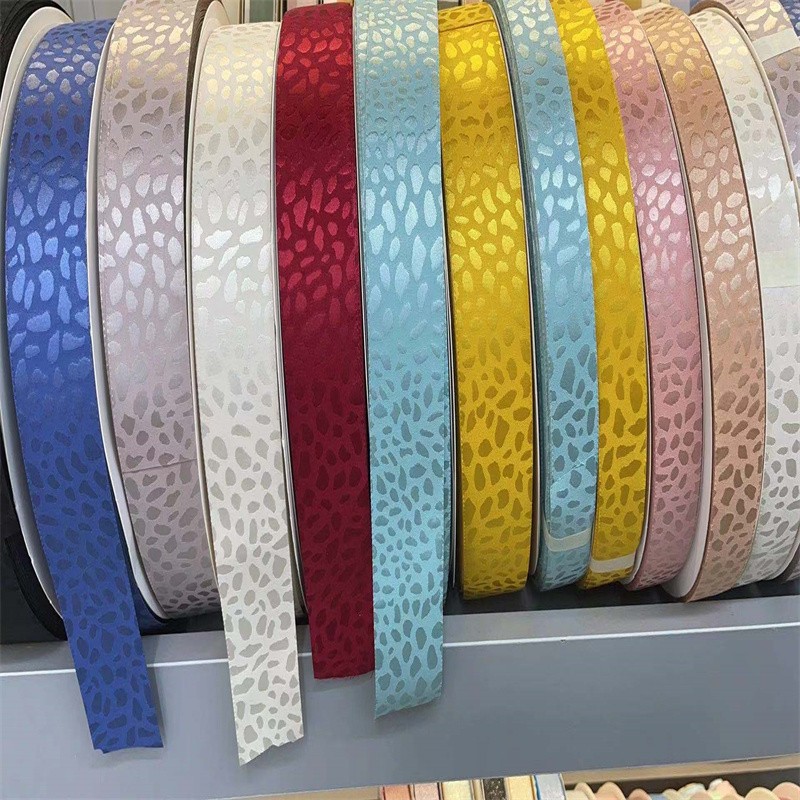 Ding cheng weaving band 4cm lentejuelas banda tocados accesorios accesorios diy hecho a mano arcos accesorios boda ramo de flores embalaje de regalo detail image 5