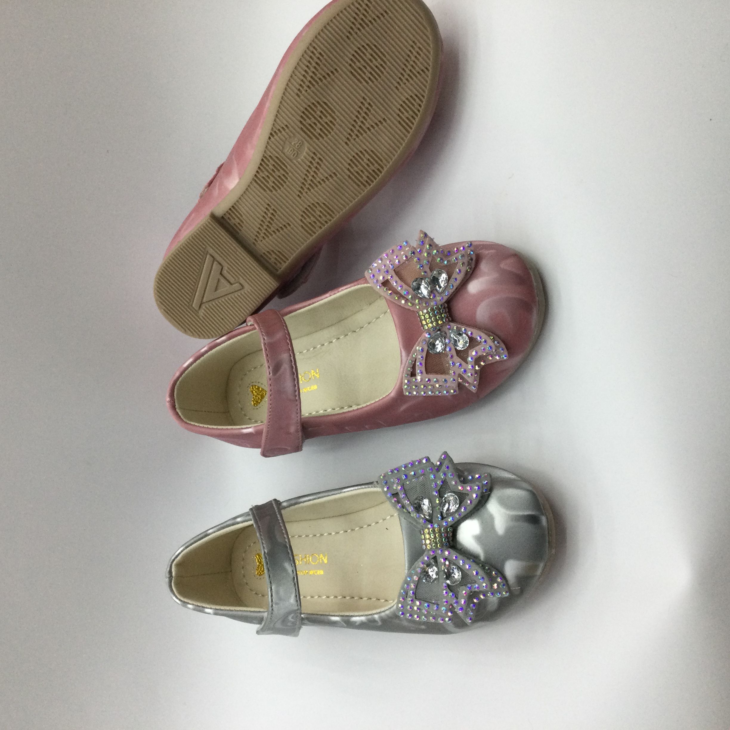 43278 (Wholesale for Foreign Trade) Spring and Autumn Girls' and Children's 26-30 size Fashionable princess Shoes Small Leather Shoes Cute and Versatile Children's Fashionable Versatile Leather Shoes Wholesale for Foreign trade Y2