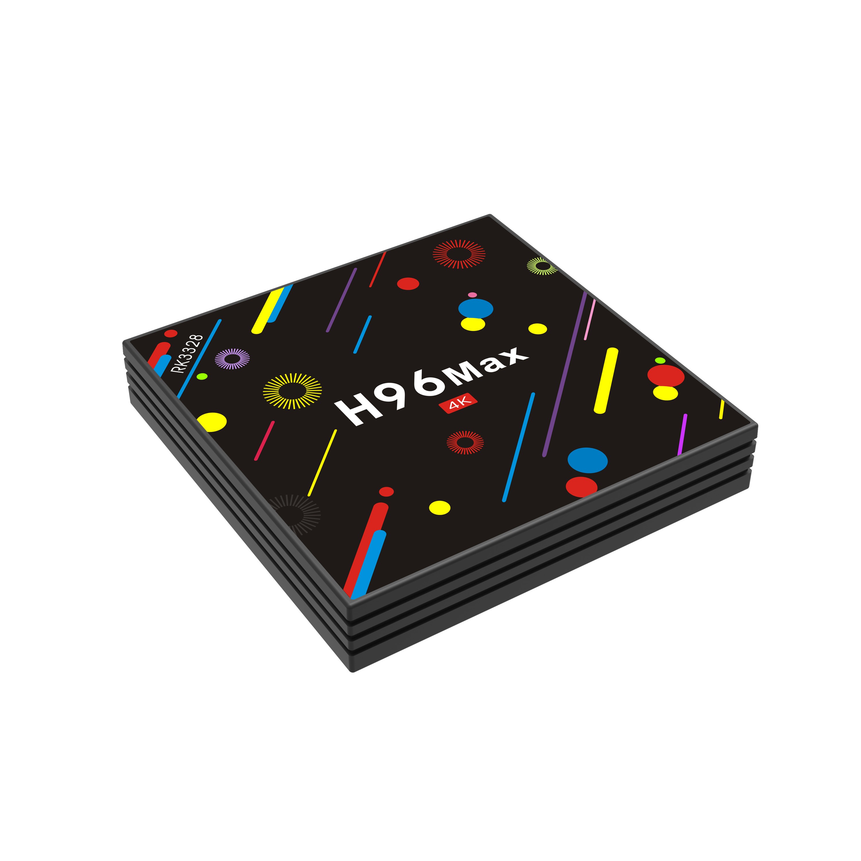 H96 Max H2 Android 9.0 tv box 4G+64G USB3.0 tv box detail image 1