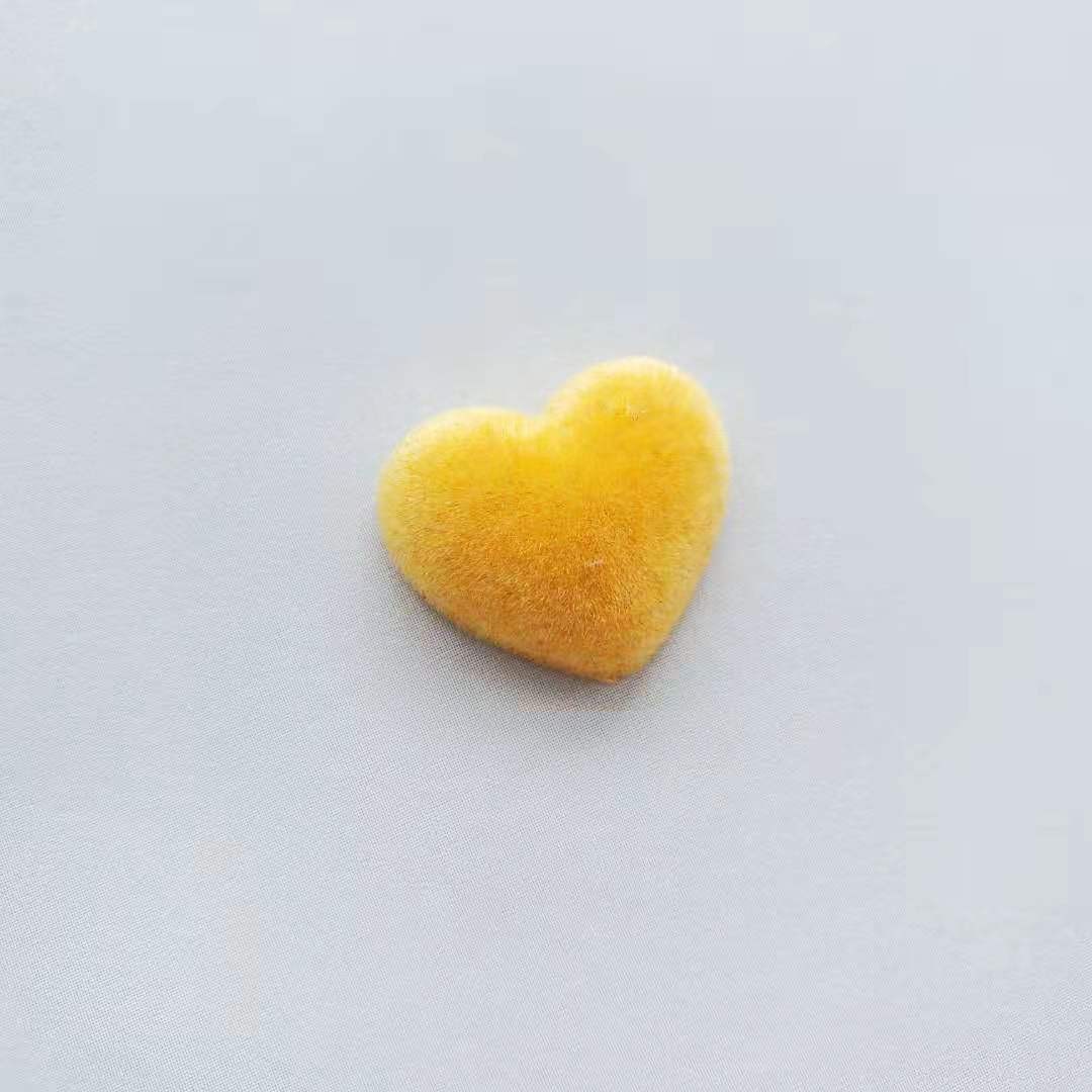 DIY handcrafted jewelry accessories for autumn and winter, plush heart-shaped bead pendants, earrings and earrings materials detail image 9