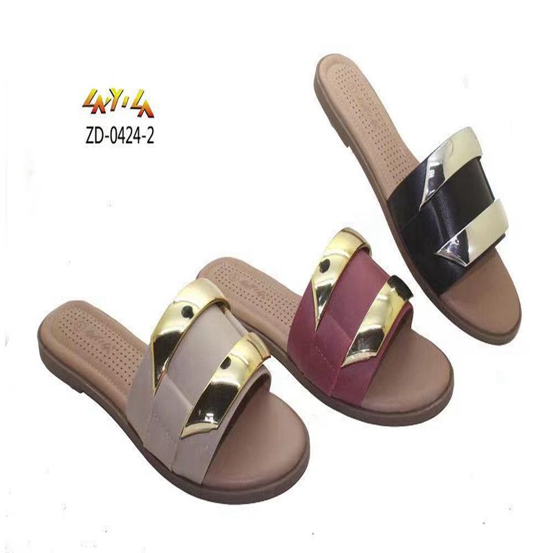 43276【莱依拉鞋业】外贸批发新款女士时尚百搭凉鞋凉拖鞋夏季中跟新款女士时尚百搭凉鞋凉拖鞋夏816K87