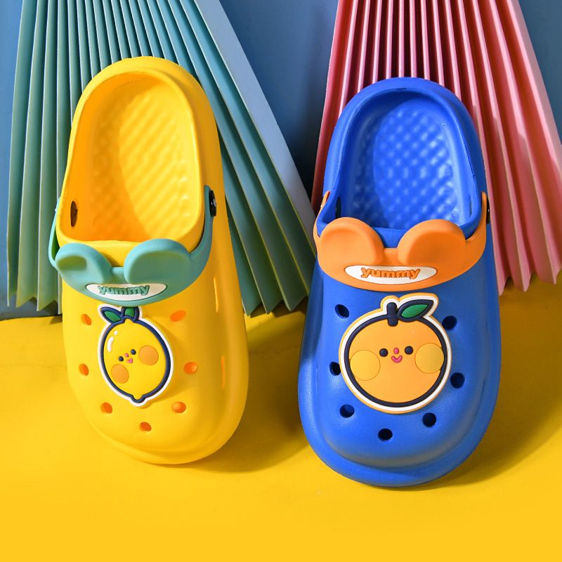 Summer beach crocs, anti-slip, breathable, fashionable and hollowed-out Korean style couple garden shoes, men's flip-flops 191