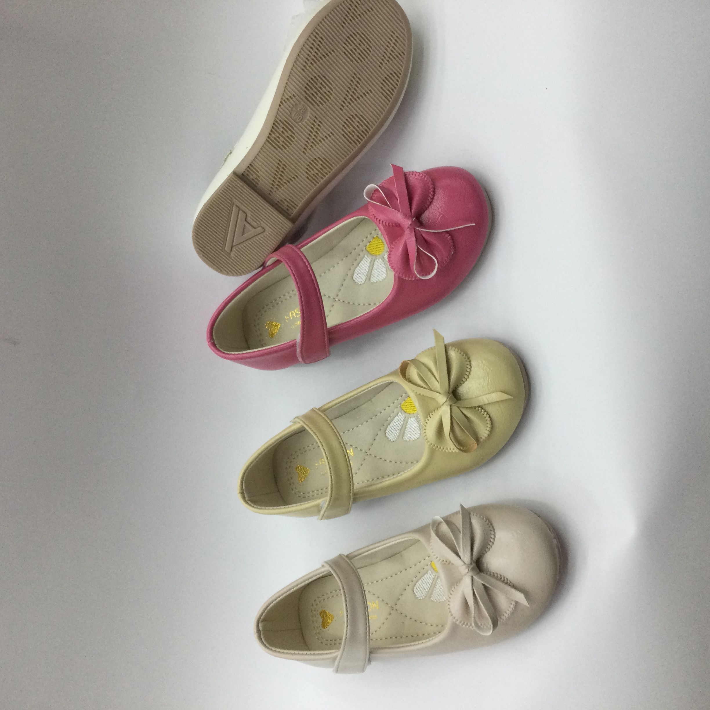 43278（外贸批发）春秋季女童大童31-36码时尚公主鞋小皮鞋可爱百搭儿童时尚百搭皮鞋外贸批发Y13