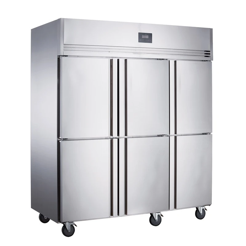 NKD1.6L6 six-door frozen kitchen freezer detail image 1