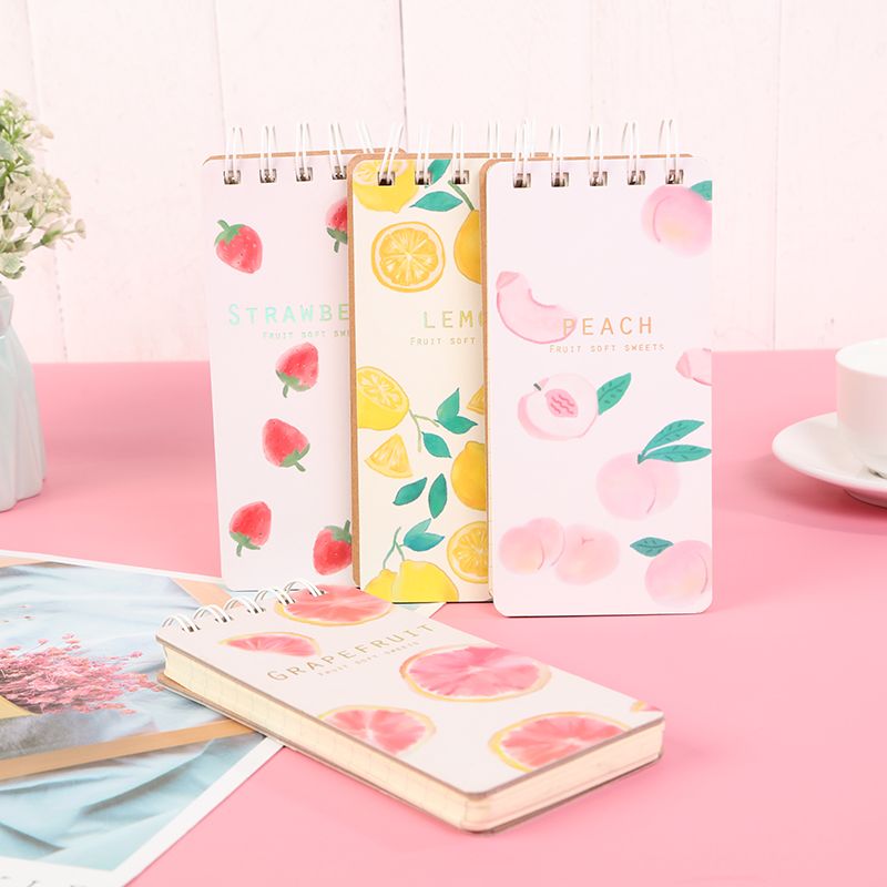 81610创意可爱卡通迷你线圈本学生学习文具记事本子活动小礼品LOGO定制图