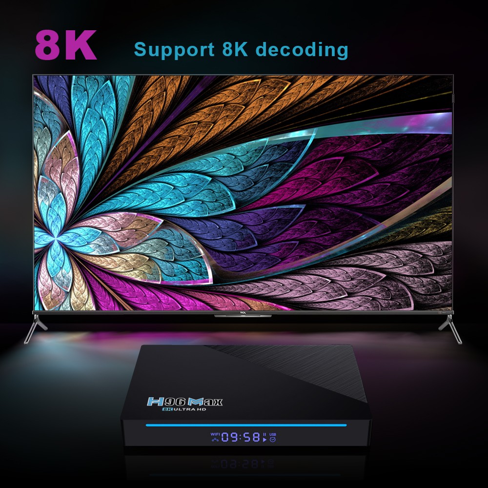H96 Mx RK3566 WiFi Android 111.0 أجهزة تلفزيون بلوتوث 4.0. detail image 6