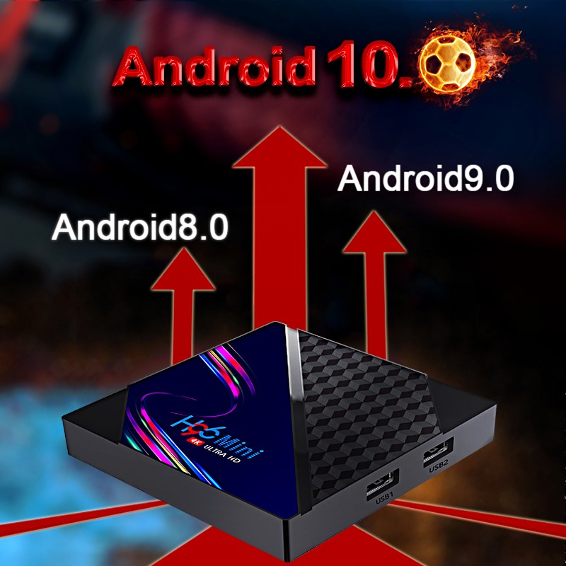 H96 mini v8 RK3228A 1GB 8GB Android 10.0 Player Foreign Trade Version detail image 3