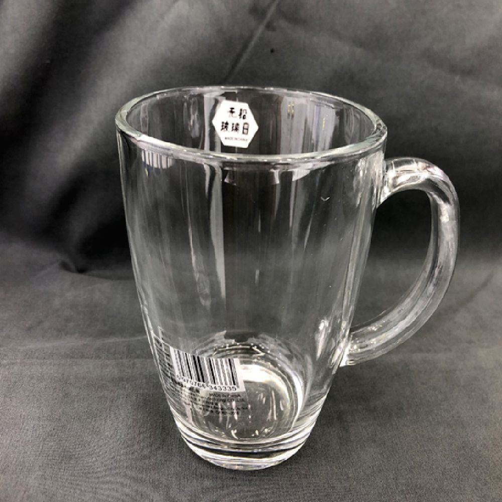 透明杯子 水晶 玻璃 茶杯 透明杯子 带手把水杯