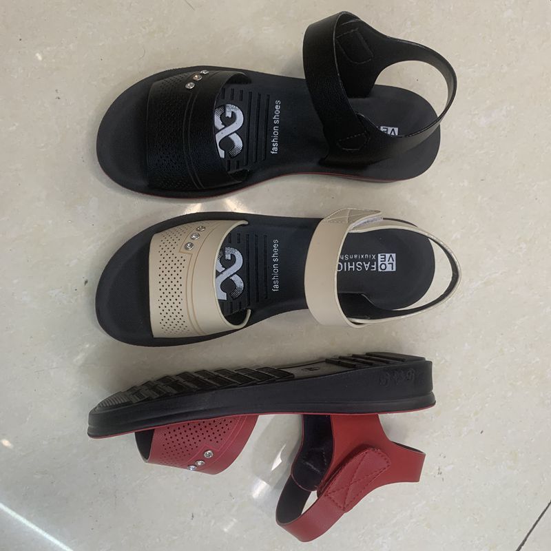 Sandals, fashionable mom shoes, low, medium and high heels, slope root, comfortable, skin-friendly and lightweight women's shoes, summer outdoor sandals. 44413-24 Contact for price change. Welcome to place an order