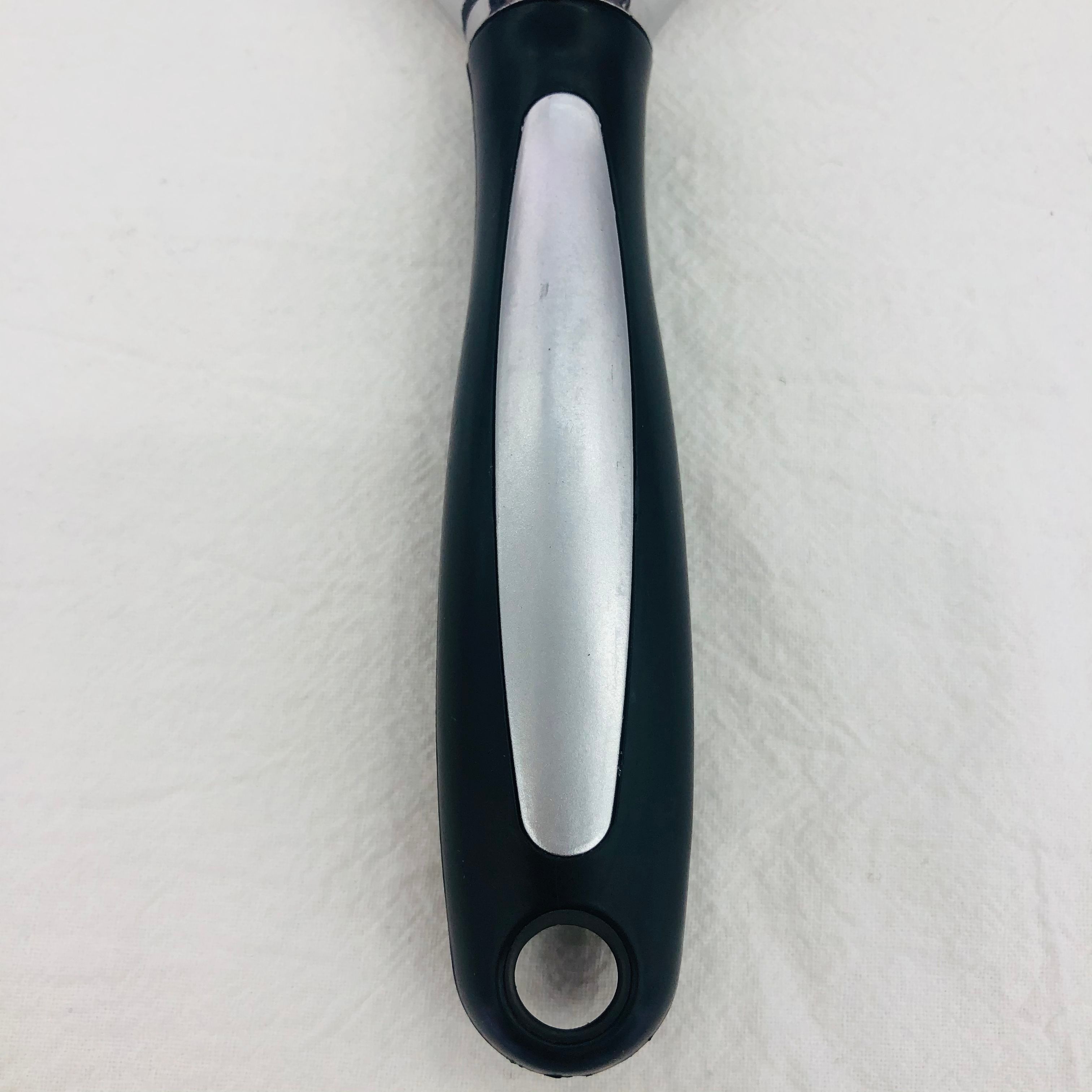 美发梳银色卷梳长发气囊宽卷发梳气垫梳子头部按摩梳大齿印花梳美发详情5