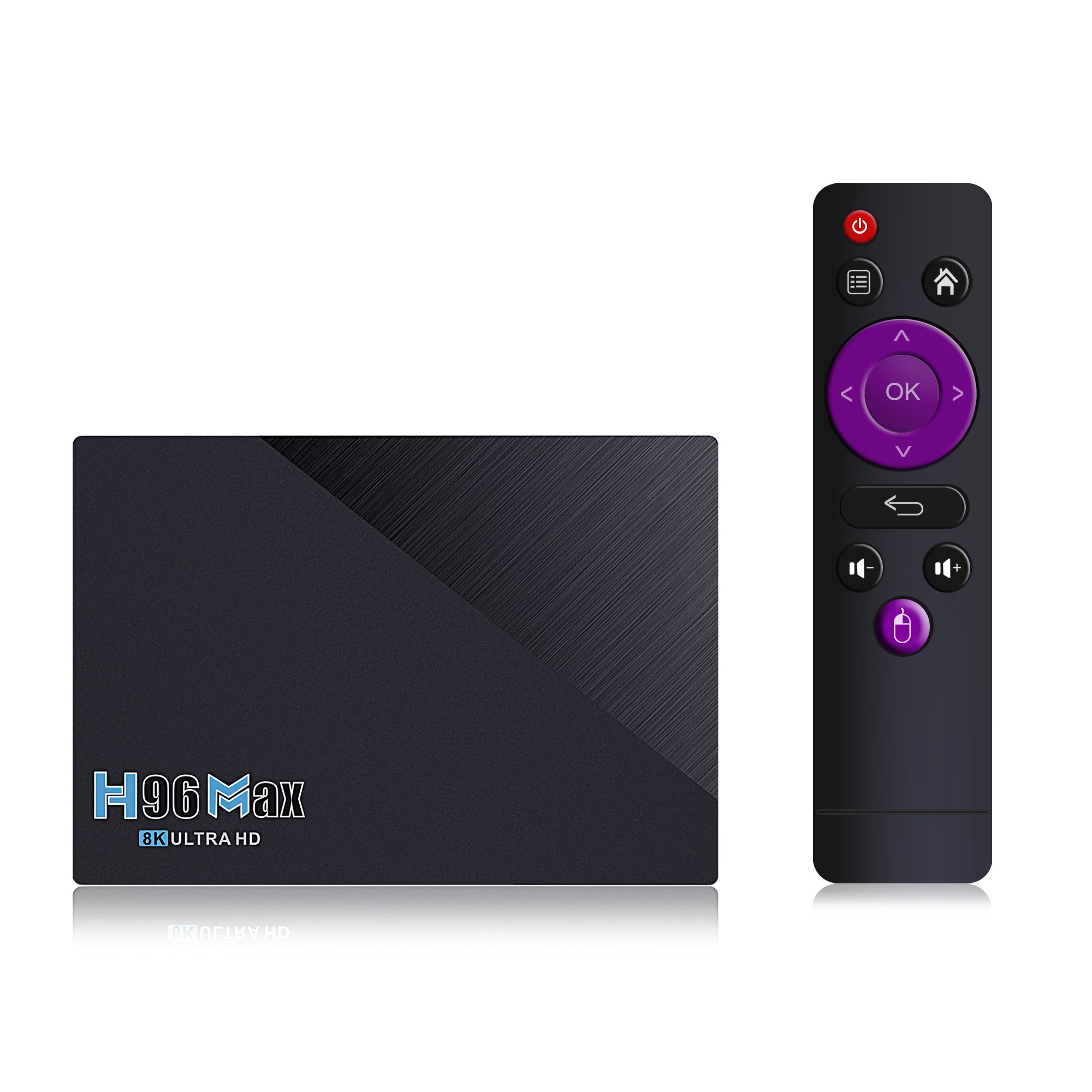 H96 Mx RK3566 WiFi Android 111.0 أجهزة تلفزيون بلوتوث 4.0.