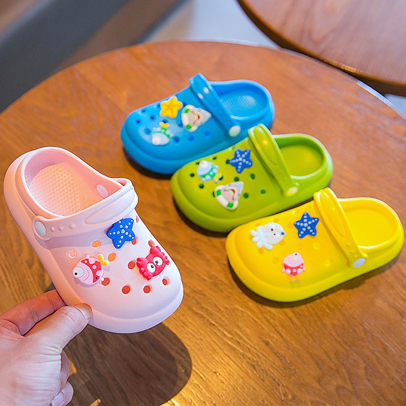 夏季沙滩洞洞鞋防滑透气时尚镂空韩版情侣花园鞋男凉拖鞋222