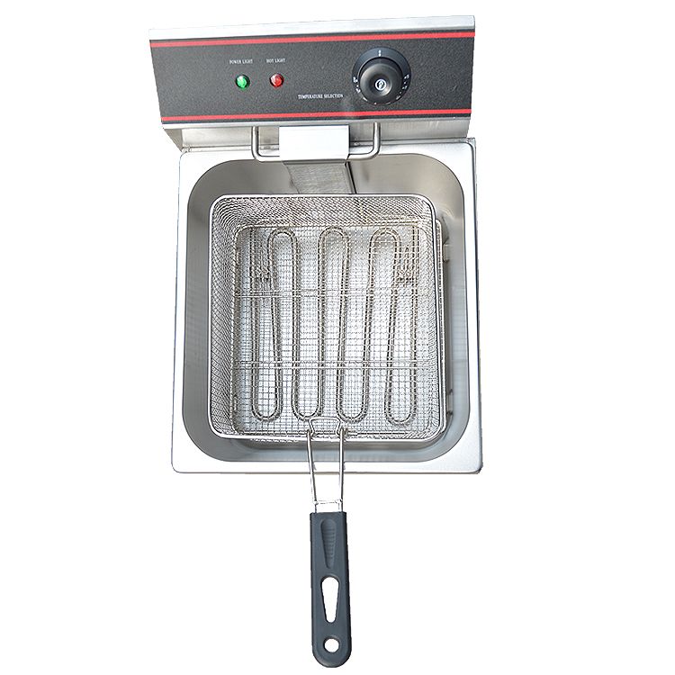 Single-cylinder single-sieve electric fryer FY-11L commercial frying and fryer, fried chicken, French fries and snack equipment Specification image