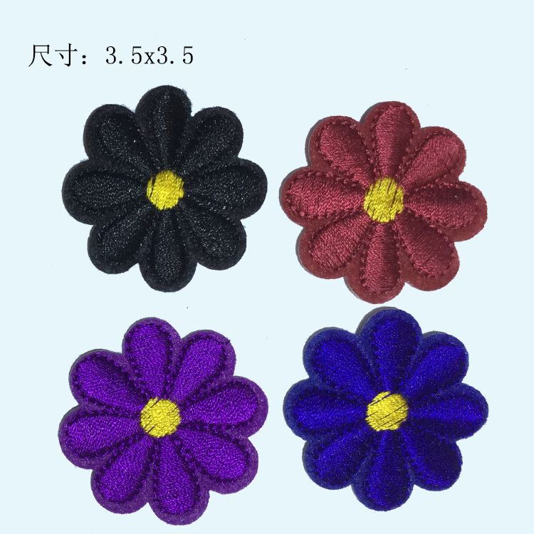 Small plum blossom embroidered patchwork Application Scenario