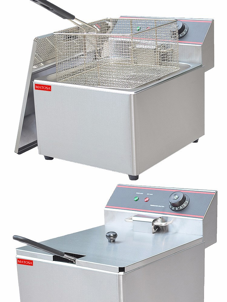 Single-cylinder single-sieve electric fryer FY-11L commercial frying and fryer, fried chicken, French fries and snack equipment detail image 5