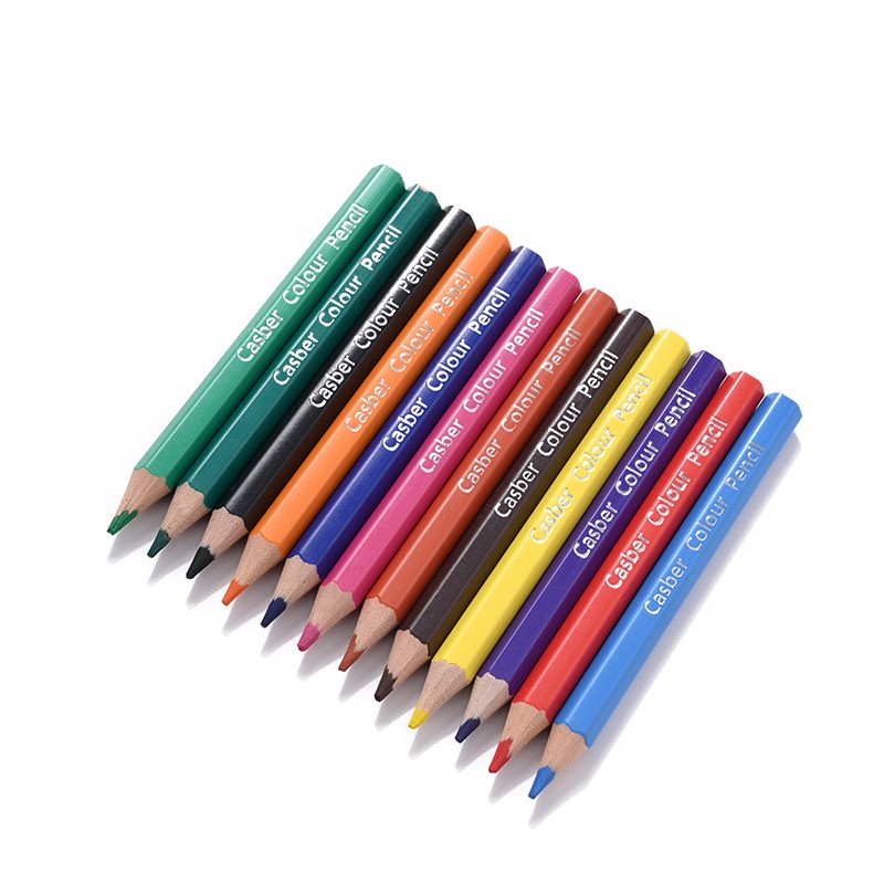 12色短款精美彩盒包装 儿童秘密花园填色笔 涂鸦铅笔详情图5