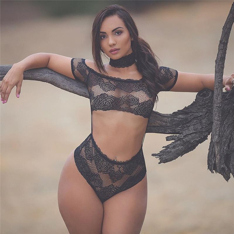 Underwear, lace, short skirt, maid dress, European and American sexy maid uniform three-piece set wholesale 170