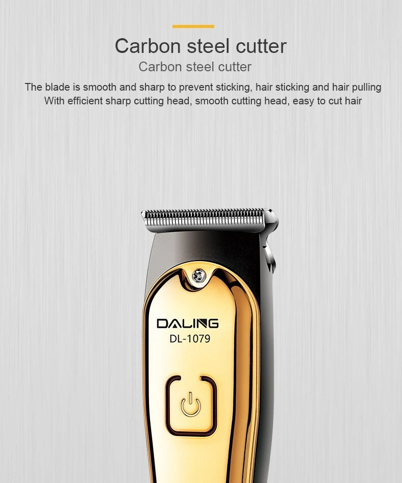 DL-1079 Hair Clipper 0-scale engraved Clipper USB Hair Clipper Bald Clipper detail image 4
