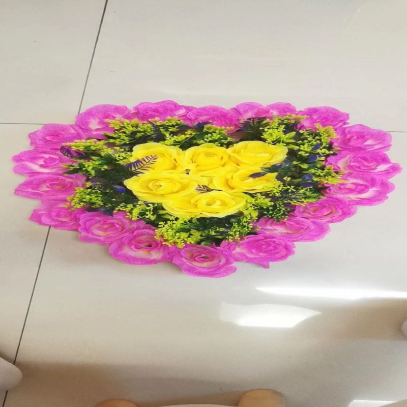 The results of rose bonsai, artificial flowers and simulated flowers are returned to a wide range of single households that share life and death