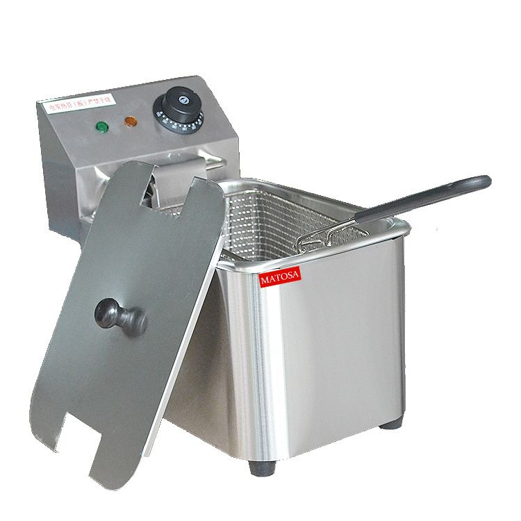 Freidora eléctrica de una sola pantalla de cilindro FY-4L freidora comercial freidora freidora freidora de alas fritas máquina de fritas Specification image