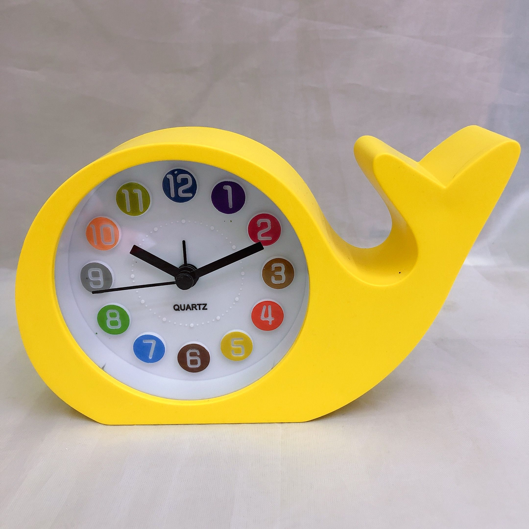 Minimalist style Dolphin student fresh home office Exquisite children's desk clock 2105# Specification image