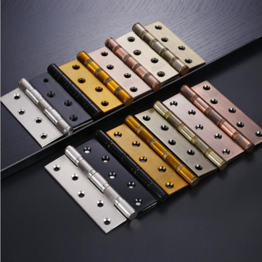 Hardware stainless steel hinges, flat hinges, bearing hinges, 4-inch 3.0 stainless steel Specification image