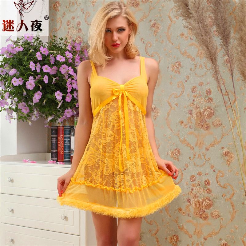 Underwear, lace, short skirt, maid dress, European and American sexy maid uniform three-piece set wholesale 172