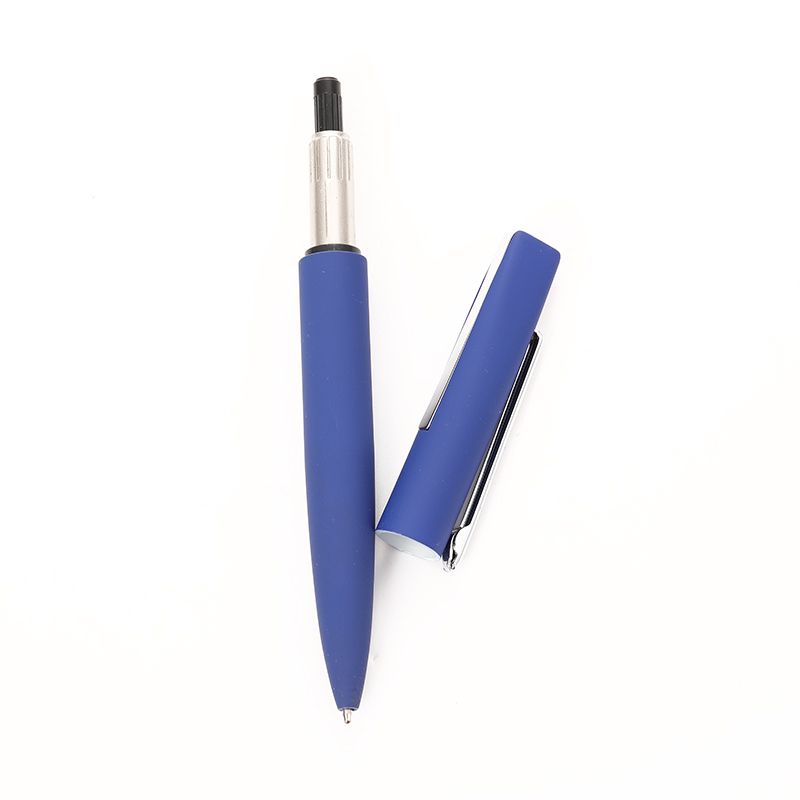 Factory direct sales, customized advertising logos, hotel gift pens, metal ballpoint pens, flat tip rotary metal ballpoint pens, oil pens details Picture